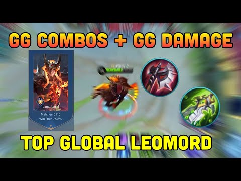 GG COMBOS + GG DAMAGE! TOP GLOBAL LEOMORD - Avory | MLBB