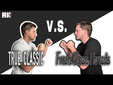 Battle of the Basic Tees: True Classic vs. Fresh Clean Threads