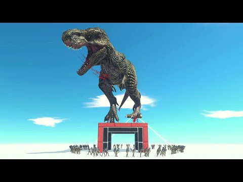 100 Commando Bo Vs Every Giant Unit ARBS |Animal Revolt Battle Simulator