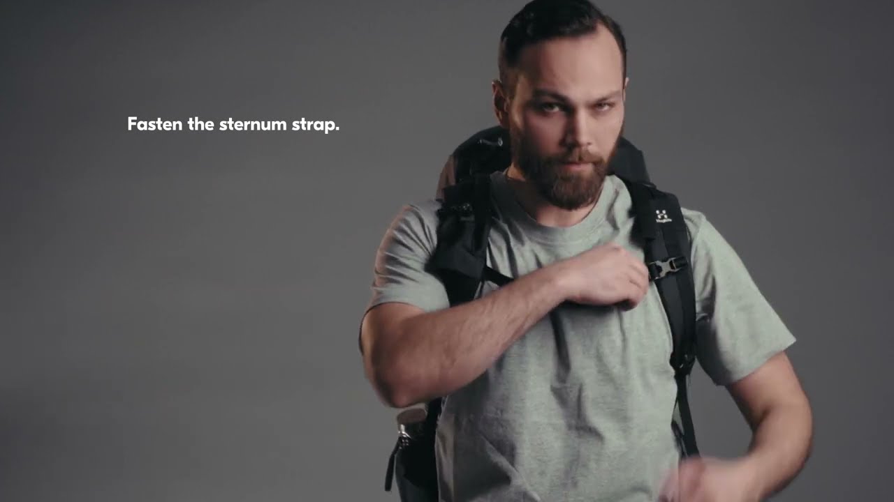 Backpack sizing and fitting