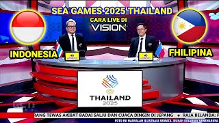 Download lagu 🔴 LIVE RCTI ● TIMNAS INDONESIA VS FHILIPINA ● Sea Games 2025 Thailand ~ Cara Nonton Live di Vision   mp3