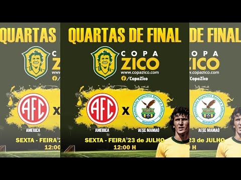 AMÉRICA 0(4)X(3)0 AESC MAMAÔ - COPA ZICO SUB-17 2021 QF