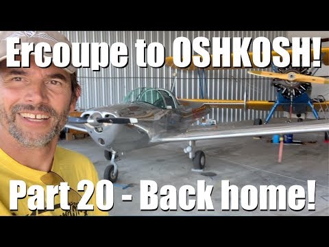 Ercoupe To Oshkosh 2019 - Part 20 - Nevada to Home!