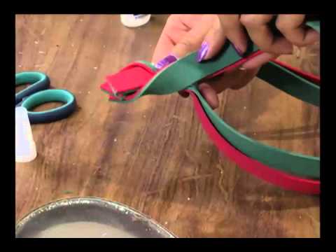 Mulher.com 15/12/2011 - Guirlanda em EVA 1/3