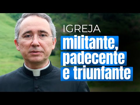 Three states of the Church militant, suffering and triumphant!