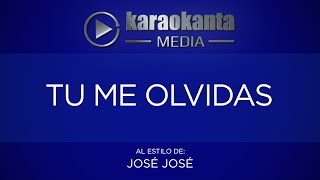 Karaokanta - José José - Te me olvidas