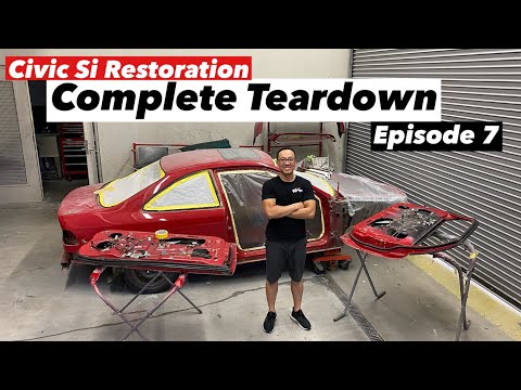 AHC EM1 Restoration Project - Exterior Full Strip Down & Get Ready for a Full Spray (Episode 7)