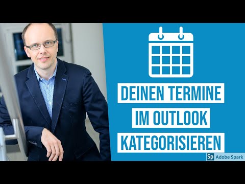 Deinen Terminkalender im Outlook kategorisieren und dadurch übersichtlicher gestalten