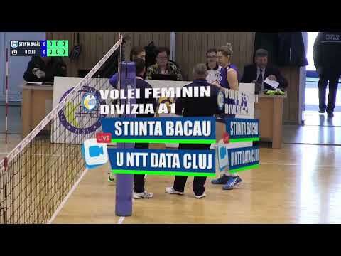 LIVE - Știința Bacău - ”U” NTT Data Cluj-Napoca, Divizia A1, Faza a 2-a, Locurile 9-12