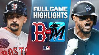 RED SOX vs. MARLINS: Official Full Game Highlights (August 25) | 2026 MLB Season