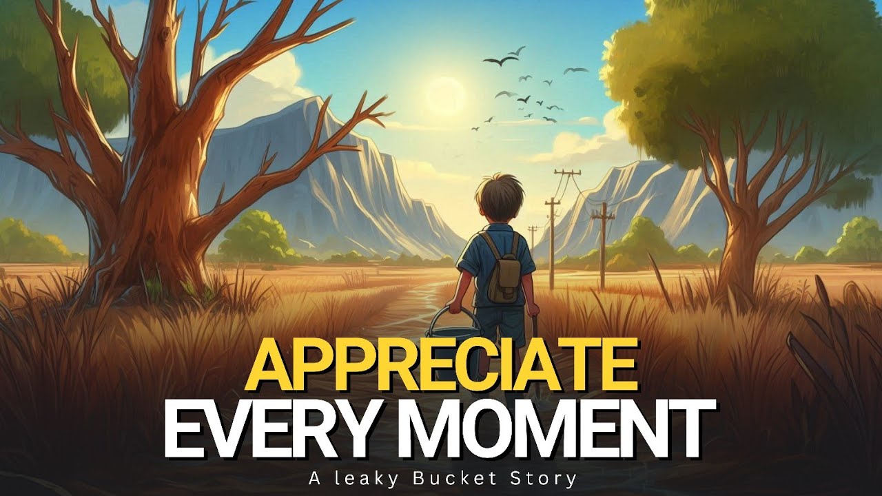 Appreciate Every Moment in Your Life | A Great Life Lesson for You | Secret of a Leaky Bucket