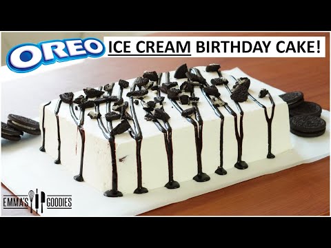 The Easiest OREO ICE CREAM CAKE! Better than Dairy Queen!🔥