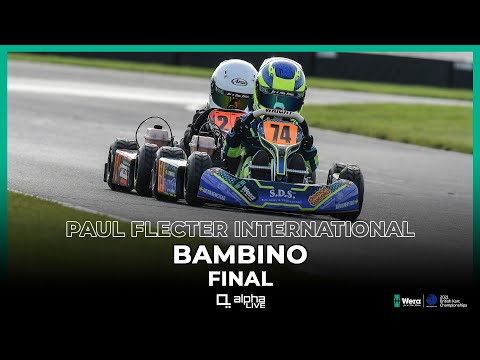Who WON? 0.01 across the line for the flag! Bambino Final PFi