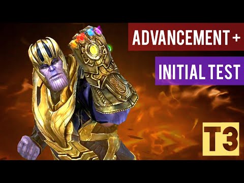 Building Thanos (Avengers Endgame Uniform) Advancement + Initial Test | Marvel Future Fight