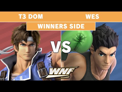 WNF EP5 - T3 Dom (Richter) vs Wes (Little Mac) - Winners Side - Smash Ultimate