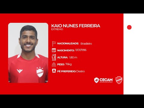 Kaio Nunes- extremo (Vila Nova F.C.)