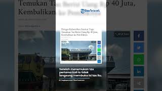 Cerita Petugas Kebersihan Stasiun Tugu Yogyakarta Kembalikan Tas Berisi Uang Rp 40 Juta ke Pemilik