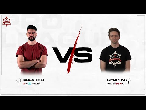 maxter vs cha1n - Quake Pro League - Week 4