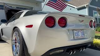 2007 Chevrolet Corvette Z06 Cold Start and Rev