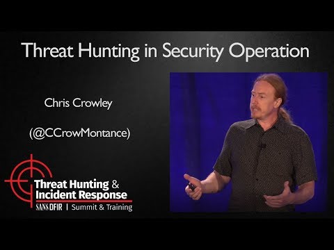 Threat Hunting in Security Operation - SANS Threat Hunting Summit 2017