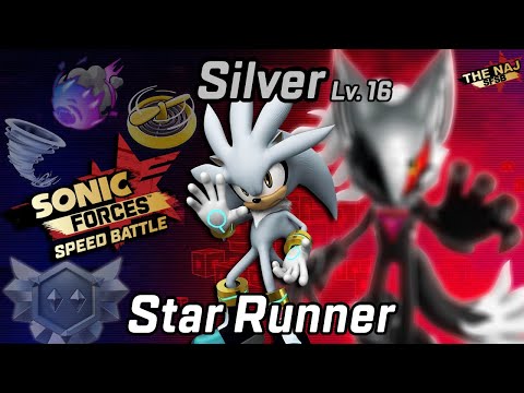 Star Runner Mission: Silver - Level 16 Gameplay | Season 55 [SONIC FORCES SPEED BATTLE]