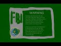 FBI Warning 1991 1997 My Version