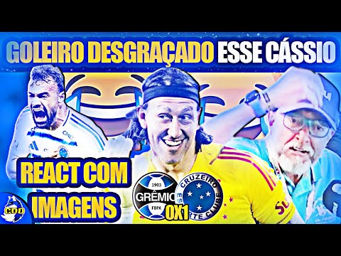 🦊😂 FARID pistola! GRÊMIO é FIASCO contra o CRUZEIRO após cravar vitória gremista! "CÁSSIO DESGÇDO
