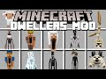 Minecraft SCARY DWELLERS / SCARY MOBS MOD! (Minecraft Mods)