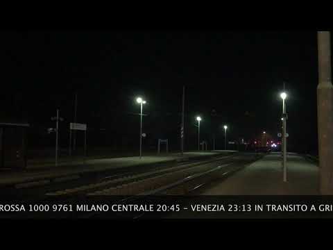 TRENITALIA FR 9761 ETR 1000 MILANO C.LE 20:45 - PADOVA 22:42-VENEZIA S.L. 23.13 23.ottobre 2019