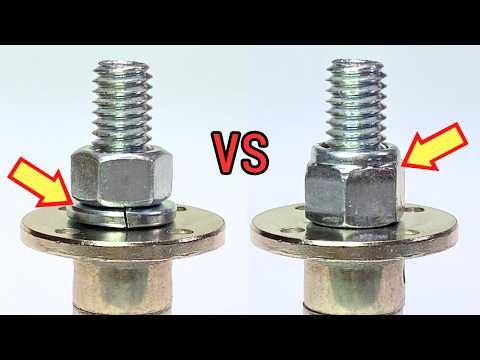 Nuts & Bolts - Split Lock Washer vs Nylon Locknut – DIY Impact & Vibration Test - Part 1