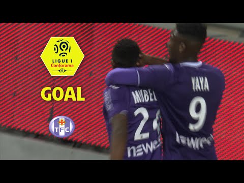 Goal Firmin MUBELE (19') / Toulouse FC - Olympique de Marseille (1-2) / 2017-18