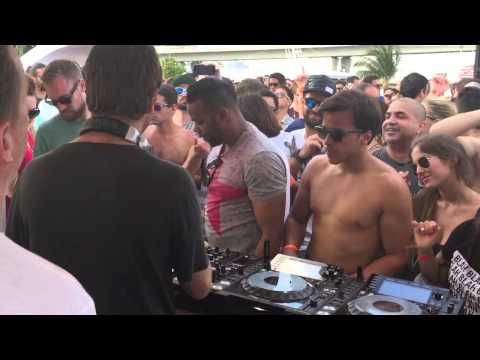 HERNAN CATTANEO on Magnetic Grooves Yacht Party WMC 2015 shot by Hard 8 Clothing