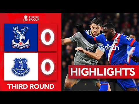 10 Men Toffees Secure Goodison Replay | Crystal Palace 0-0 Everton | Emirates FA Cup 2023-24