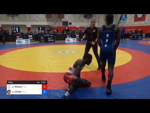 GR/GR 55 KG - RR2 - Jabari Moody (NYAC) Vs. Jemone Carter (USMC)
