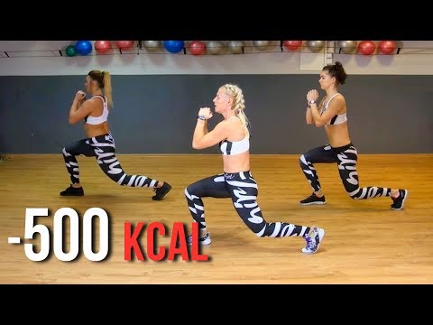 TRENING CAŁEGO CIAŁA NA ODCHUDZANIE #2 💜 TURBO SPALANIE 💜 30 min Ćwiczenia na Pośladki, Uda i Brzuch