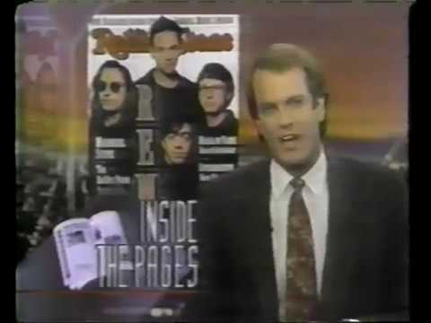 R.E.M. 1992-03 - 'Entertainment Tonight', CBS TV, USA ('Rolling Stone' end of year poll feature)