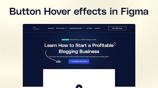 How to Prototype Button Hover effects in Figma - Expert Azi