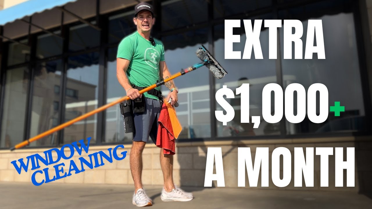 The Side hustle worth your time | WINDOW CLEANING