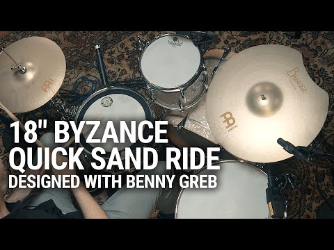Meinl Cymbals - Benny Greb - 18" Byzance Quick Sand Ride
