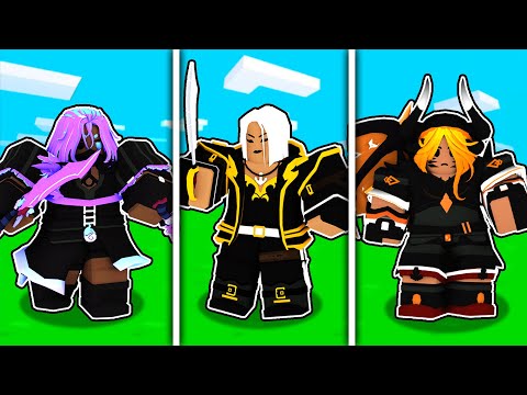 the BEST PVP KITS for Roblox Bedwars..