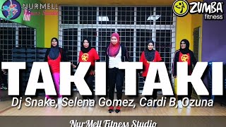 Download lagu Zumba Taki Taki Dj Snake, Selena Gomez, Cardi B, Ozuna with Zin Nurul mp3