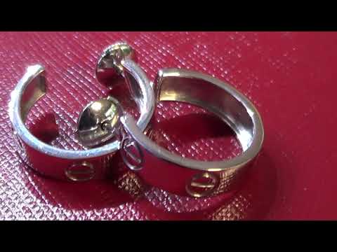 Folge 12: Cartier Love Creolen aus Weißgold Review!