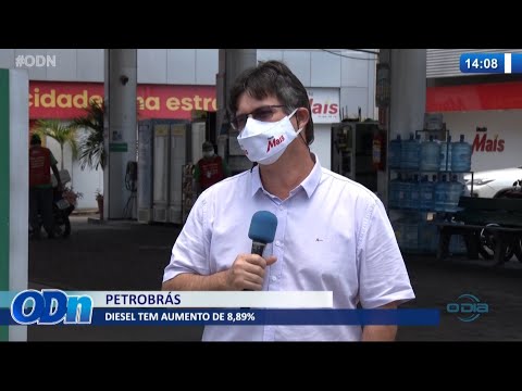 Diesel tem aumento de 8,89% 30 09 2021