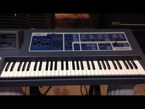 Emu Emulator II+ Sampler EII+ Keyboard on Ebay