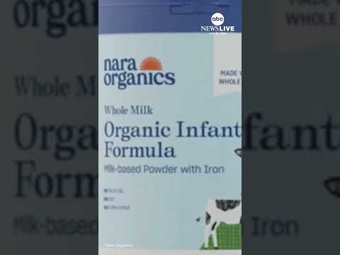 Nara Organics has recalled its organic baby formula sold at Target stores and online