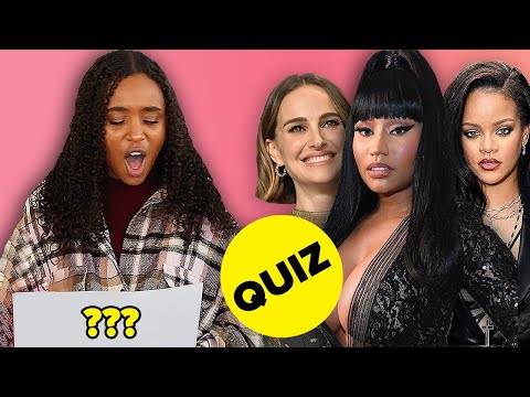 Can You Guess These Celebrity's Real Names?