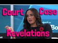 Court Case Revelations