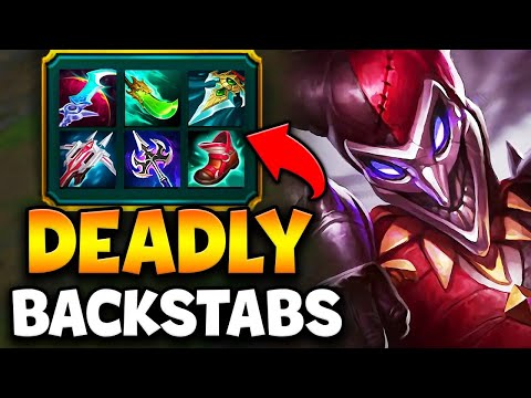 I tried a BRAND NEW AD Shaco build... this was the result