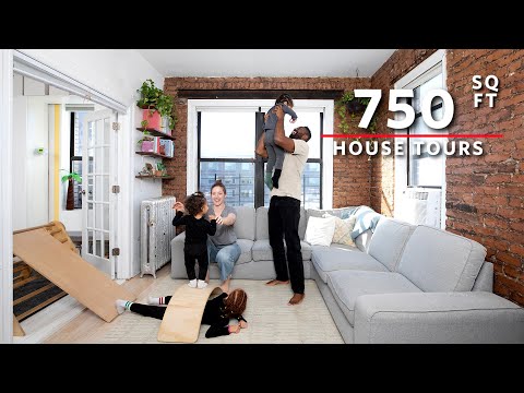 Family of 5 Lives in 750 Sq Ft NYC Apartment | DIY Small Space Tour | Apartment Therapy