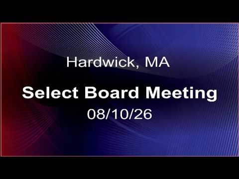From the Select Board